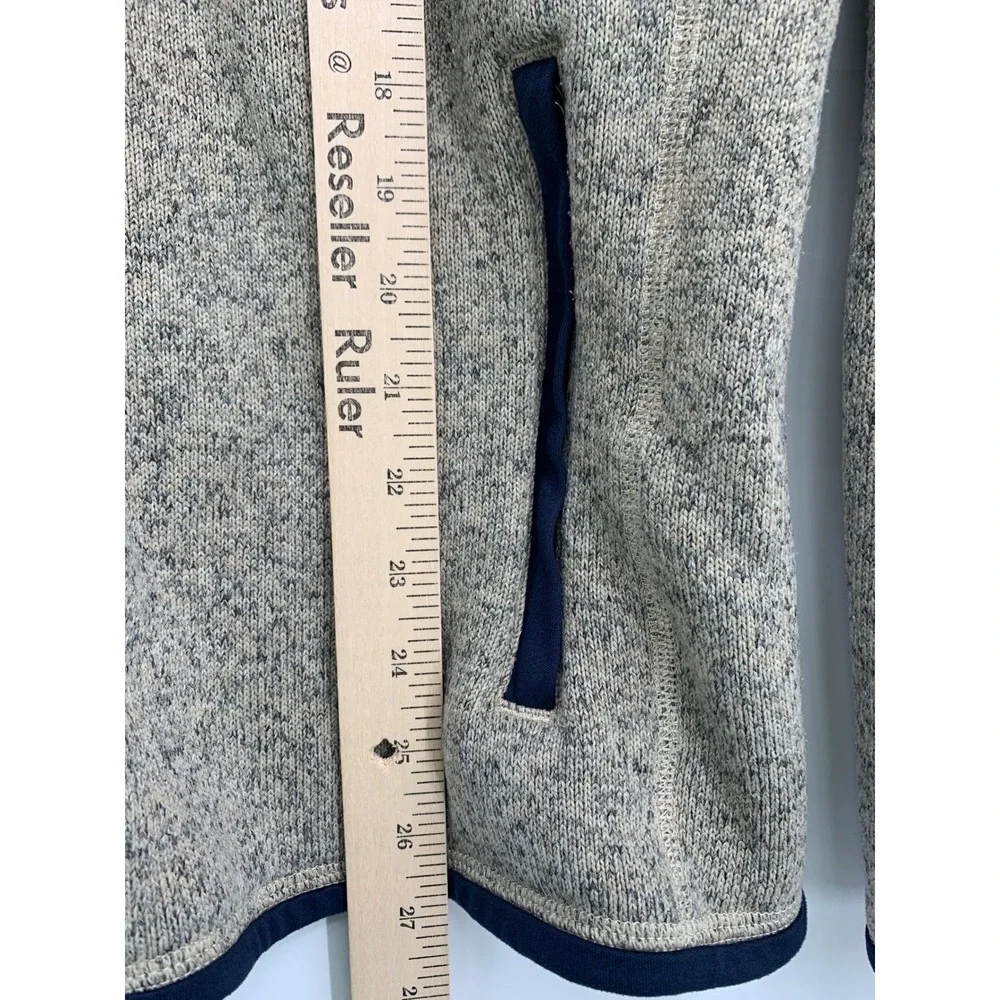 Patagonia Better Sweater Jacket Mens Large Beige Tan Full Zip Fleece Trail Hike